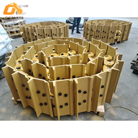 Ensemble de maillons de chenille pour bulldozer D8R, gauche/droite, avec écrous et boulons complets, norme OEM, marque OC, garantie 1 an pour pièces de train de roulement de bulldozer