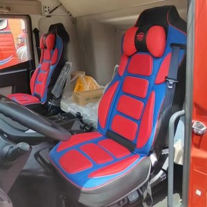 Housses de sièges de camion classiques en vente sur <span class=keywords><strong>Amazon</strong></span> Coussins universels de camion d'accessoires intérieurs en cuir PU pour Volvo/Scania/MAN/DAF - Product Image 2