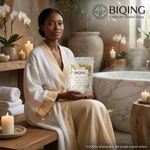 Exfoliante Corporal de Sal del Himalaya y del <span class=keywords><strong>Mar</strong></span> Muerto con Flores Secas, Sal de Baño, Productos de Spa, Exfoliante en Bomba de Baño, Marca Privada OEM Natural Gift - Product Image 6