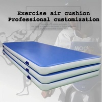 Tapis gonflable polyvalent pour le taekwondo, la cheerleading et le fitness. Atterrissage doux, réduit le risque de blessures, adapté à tous les niveaux de compétence.
