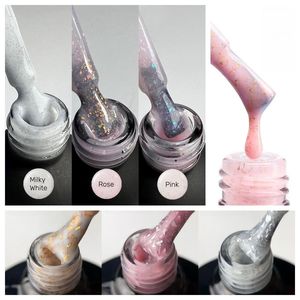 MyBeautyNails-esmalte de Gel para <span class=keywords><strong>uñas</strong></span>, laca de Gel para <span class=keywords><strong>uñas</strong></span> en escamas, Base de goma, <span class=keywords><strong>Color</strong></span> Nude, blanco lechoso, <span class=keywords><strong>Rosa</strong></span> - Product Image 3