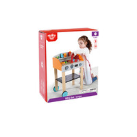 Juego de rol de cocina, juego de barbacoa de madera, juguetes educativos, 4 juegos, TL467 3 + 50x50x32cm / 0.08CBM