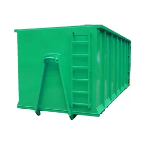 20 Yards Waste Management Garbage compactor Recycling Roll Off Dumpster Truck Container For Solid Waste