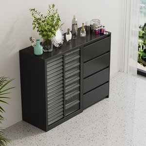 Meuble de présentation de vernis à ongles simple face en bois avec tiroirs de rangement pour gel à ongles et bijoux – Vente chaude directe usine - Product Image 3