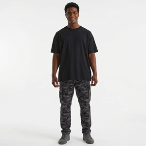 เสื้อยืดพิมพ์ลาย OEM ขายดี สำหรับผู้ชาย ทรงหลวม ไหล่ตก ผ้าหนา คอกลม แฟชั่น ระบายอากาศได้ดี เสื้อยืดแบบสั่งทำได้ 男女兼用 - Product Image 1