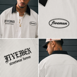 Camisas de Hombre con Estampado Personalizado, Camisa de Franela de Manga Corta, Estilo Casual, de Trabajo, Urbano, a Cuadros, Rayas, Corte Recto, para Hombre - Product Image 2