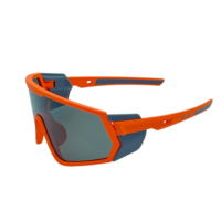 Lunettes de soleil polarisées OEM NAISHA J238 unisexes UV400 à monture intégrale avec verres en PC et protections latérales amovibles pour le cyclisme, les sports de plein air et la pêche