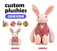Peluche Panda Personnalisée, Jouet en Peluche Panda Mignon de Dessin Animé pour Enfants, Cadeau OEM ODM, Jouet en Peluche Personnalisé