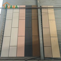 Panneaux sandwich isolants en mousse de polyuréthane ignifugés, décoratifs, pour murs extérieurs, isolés pour les maisons