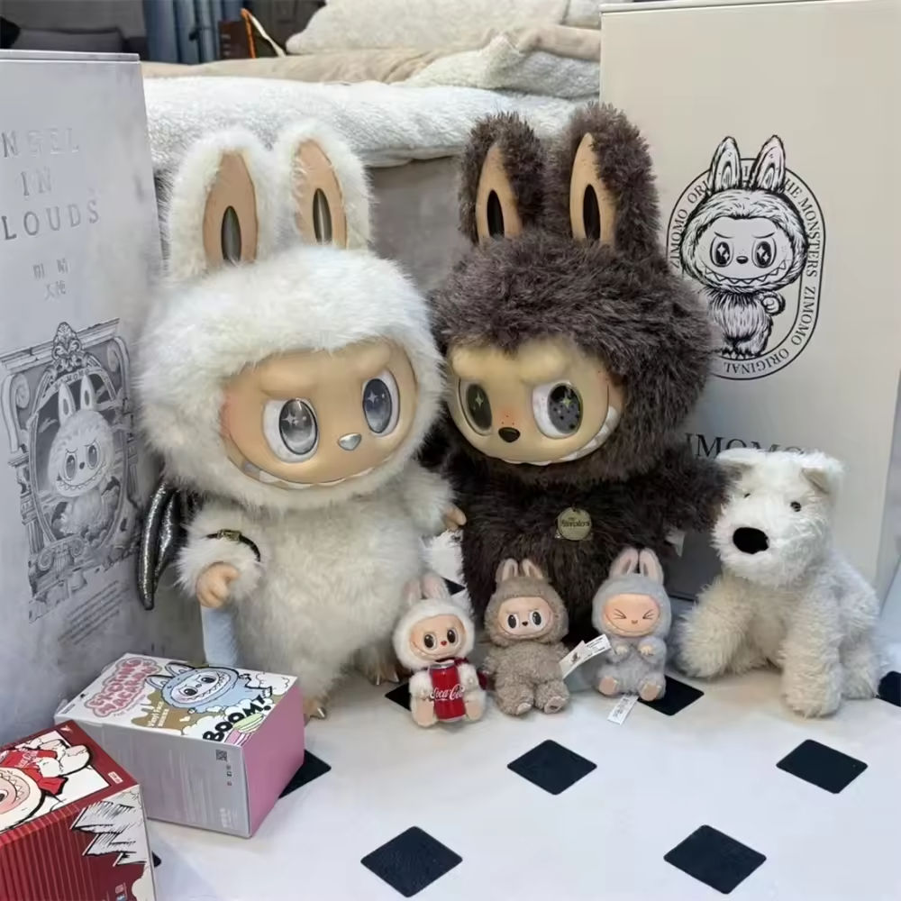 Pop Mart Original Labubu Angel in Cloud Doll Vinyl Face Cute