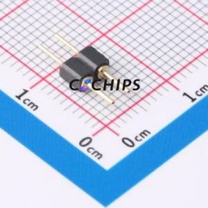 X5511WV-02-C396D43-1220 Pin Header Through hole Component (THT),P=2.54mm Connector 1x2P 2.54mm 2.54mm Round Pin - Product Image 2