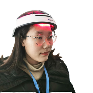 أحدث استخدام طبي 650nm LLLT خوذة نمو الشعر بالليزر ديود لفقدان الشعر علاج الثعلبة إعادة نمو الشعر - Product Image 1