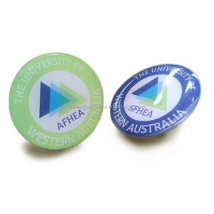 Cmyk In Ấn Huy Hiệu <span class=keywords><strong>Epoxy</strong></span> Dome Nhôm Nhãn Pins Chải Ủng Hộ Tùy Chỉnh Của Riêng Bạn Logo Brass In Ve Áo <span class=keywords><strong>Pin</strong></span> Huy Hiệu - Product Image 3