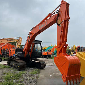 HITACHI มือสอง ZX200 ZX200-3 ZX200LC เครื่องขุดไฮดรอลิกขนาดกลาง20ตันน้ำหนักใช้งานมอเตอร์เครื่องยนต์หลักสภาพดี - Product Image 5