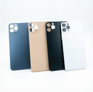 แผ่นปิดด้านหลังป้องกันรอยนิ้วมือสำหรับ iPhone 11 Pro Max ฝาครอบแบตเตอรี่พร้อมกระจก หลายสี ขายส่งจำนวนมาก - Product Image 5