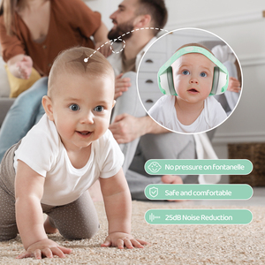 Protectores Auditivos para Bebés con Cancelación de Ruido y Logotipo Personalizado, Productos de Seguridad para Bebés, Orejeras para Bebés - Product Image 4