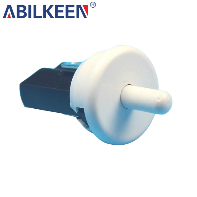 Normally Closed NC Safety Door Switch 2 Pin Push Button for Refrigerator Cabinet Light 1A 250V 3A 125V Plastic Limit Switch