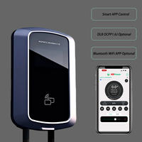 Nuevo Cargador para Vehículos Eléctricos de 7 kW 40A Tipo 1 con Pantalla Táctil de 4.3 Pulgadas, GBT J1772, Portátil, WIFI/APP, Certificado CE, IP54, AC230V, Control Inteligente