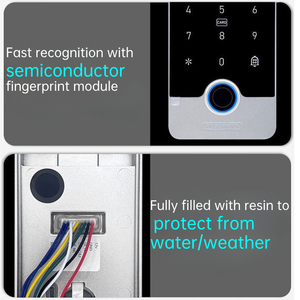 Tuya IP67 Ngoài Trời 180Kg 280Kg Điện Từ Khóa Kiểm Soát Truy Cập Hệ Thống Kit Với Kim Loại Sinh Trắc Học Vân Tay Điều Khiển Truy Cập - Product Image 3