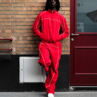 Ensembles de survêtements en nylon pour hommes, tenues de sport streetwear pour fabricants de vêtements