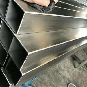 Prix réduit, tube carré en acier inoxydable brossé 304 201 316 <span class=keywords><strong>40x40</strong></span> 60x60 pour la construction - Product Image 2