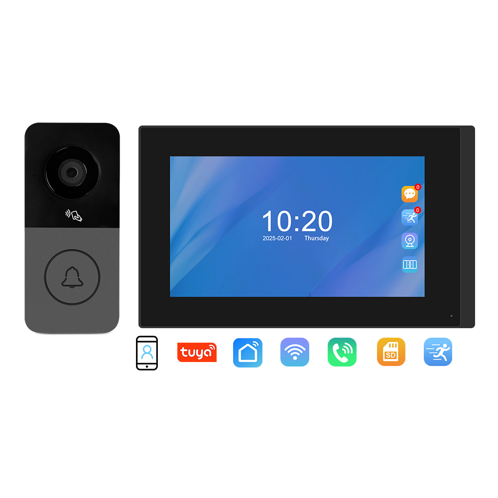 Una unidad exterior + Un monitor interior