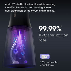 Irrigador Bucal Eléctrico Sónico Recargable Inalámbrico Portátil Abrite, Resistente al Agua IPX7, 3 Modos de Funcionamiento, Cuidado Bucal 360 - Product Image 2