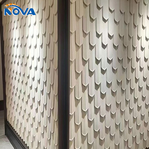 Revêtement mural en pierre artificielle PU 3D simulée avec un aspect bois rustique récupéré pour les encadrements de cheminée et les murs décoratifs de salon - Product Image 4