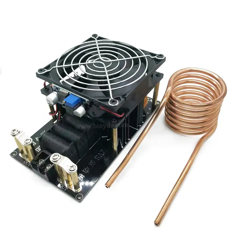 DC12-36V 20A ZVS riscaldatore ad induzione ad alta frequenza piastra di riscaldamento 1000W modulo fornello a induzione con bobina per la fusione di ferro rame