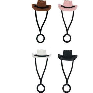 New Arrival Creative Stanley Compatible 10mm Silicone Denim <b>Straw</b> Cap Dustproof <b>Reusable</b> <b>Straw</b> Cover Protector - Product Image 5