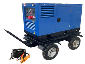 قوس صناعي 400A 480Amps ، محرك ديزل منخفض السرعة ، لحام Denyo - Product Image 3