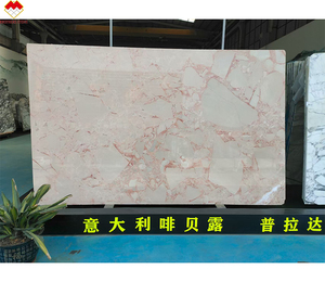Pierre de meuble Calacatta Viola Dalle de marbre rose Rosa Portugallo Marbre rose clair pour décoration murale et comptoir de table Vanity Top - Product Image 4