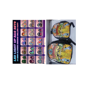 Mochila LED RatPack Clubhouse de Primera Calidad, la Más Vendida, de 2 Piezas, Fibra de Poliéster, Diseño Moderno, Multicolor, Inteligente - Product Image 4