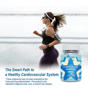 Oem 15mg l-methylfolate & b ויטמינים gummies (מתיל <span class=keywords><strong>b1</strong></span>/b2/b6)-פירותי בטעם 60-ספירה תומך בגן mthfr & קוגניציה - Product Image 6