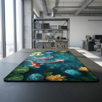 Tapis de Souris Carré Écologique en Caoutchouc Naturel Épais et Imperméable, Multi-tailles, pour Gaming et Bureau – Vente en Gros par Fournisseur OEM