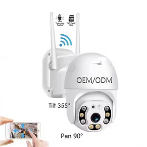 8MP 4G hình người theo dõi hai chiều âm thanh đầy đủ màu sắc Mạng Máy ảnh tốc độ DOME PTZ nhà thông minh ngoài trời không dây Wifi giám sát - Product Image 1