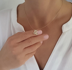 <span class=keywords><strong>Pendentif</strong></span> <span class=keywords><strong>signe</strong></span> <span class=keywords><strong>lion</strong></span> plaqué or 18 carats <span class=keywords><strong>signe</strong></span> <span class=keywords><strong>lion</strong></span> du zodiaque plaqué or 18 carats bijoux pour femmes collier à breloques pour l'astrologie - Product Image 4