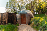 Tente dôme à bulles, hôtel gonflable, tente de glamping, tente à bulles transparente, tente de camping gonflable, rassemblements en plein air, événements