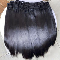 Extensiones de Cabello Virgen Vietnamita de Alta Calidad con Cutícula Alineada, Súper Dobles, de Fábrica Directa