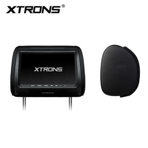 XTRONS — appui-tête de voiture 2x9 pouces, lecteur DVD avec couverture en cuir, moniteur de voiture - Product Image 5