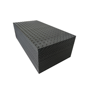 Tapis de <span class=keywords><strong>protection</strong></span> au sol d'excavatrice de PE de polyéthylène haute densité 50mm bande de roulement de diamant moulage de coupe personnalisé léger imperméable - Product Image 6