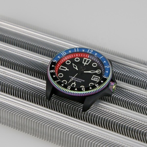 Caja de Reloj de Pulsera 007 3H Super Luminosa, 20 ATM, Cristal de Zafiro Negro Mate, Movimiento NH35, Correa de Goma, Apta para Relojes 007 3H de 20 ATM - Product Image 4