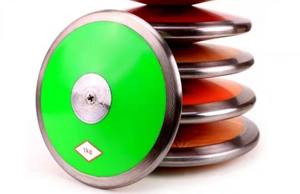 Equipo de lanzamiento de disco atlético de nylon IAAF Competición estándar 1KG 1,5 KG 2KG ABS Discus - Product Image 5