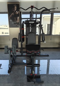 Équipement de musculation professionnel pour la maison, station d'exercices multifonctionnelle, ensemble de machines de musculation, réglable, 4 stations, acier au carbone - Product Image 6