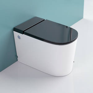 โถสุขภัณฑ์แบบพัลส์กึ่งอัตโนมัติ เซรามิก ไซฟอน 4 ลิตร แบบตั้งพื้น พร้อมถังเก็บน้ำแบบซ่อน สำหรับบ้านขนาดเล็ก - Product Image 4