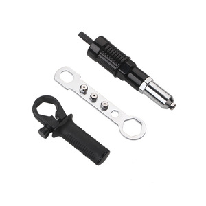 Z.Deng Electric Rivet Gun Adapter Alloy Steel Head For Drill Fast Riveting Tool - Product Image 2