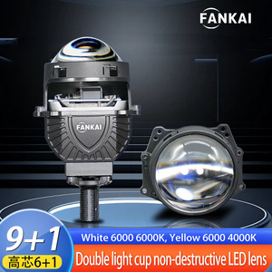 FANKAI <b>LED</b> <b>Headlight</b> H4 70W 30000LM 6000K Dual Beam Retrofit Universal Fit - Product Image 3