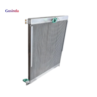 Radiateur de refroidissement d'huile hydraulique en aluminium 207-03-61110 2070361110 pour excavatrices de la série PC120 PC130, pièces de machines de construction