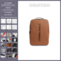 KEEPPERFECT Vente en gros Sac à dos léger personnalisé avec logo, Sac à dos imperméable pour ordinateur portable, Sac à dos noir pour hommes