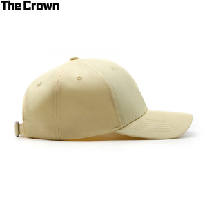 Gorra de Béisbol Ecológica Personalizada con Logotipo, 6 Paneles, Sólida, Reciclada, al por Mayor, con Visera Curva, Fabricante - Product Image 3